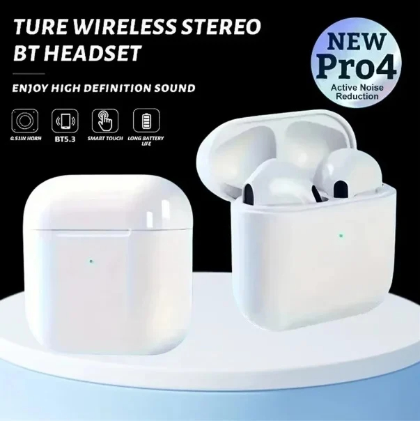 Casti Wireless Pro4 – sunet clar, confort maxim si tehnologie moderna - imagine 4