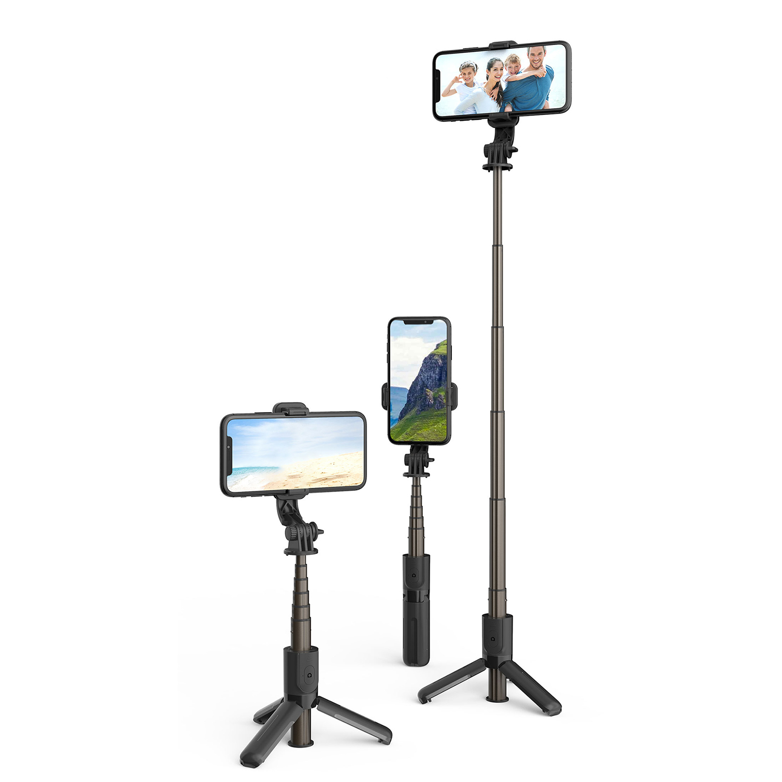 L10 Portable Phone Holder with Extendable Tripod and Bluetooth Remote – Stability, Freedom, and Full Control - Image 6