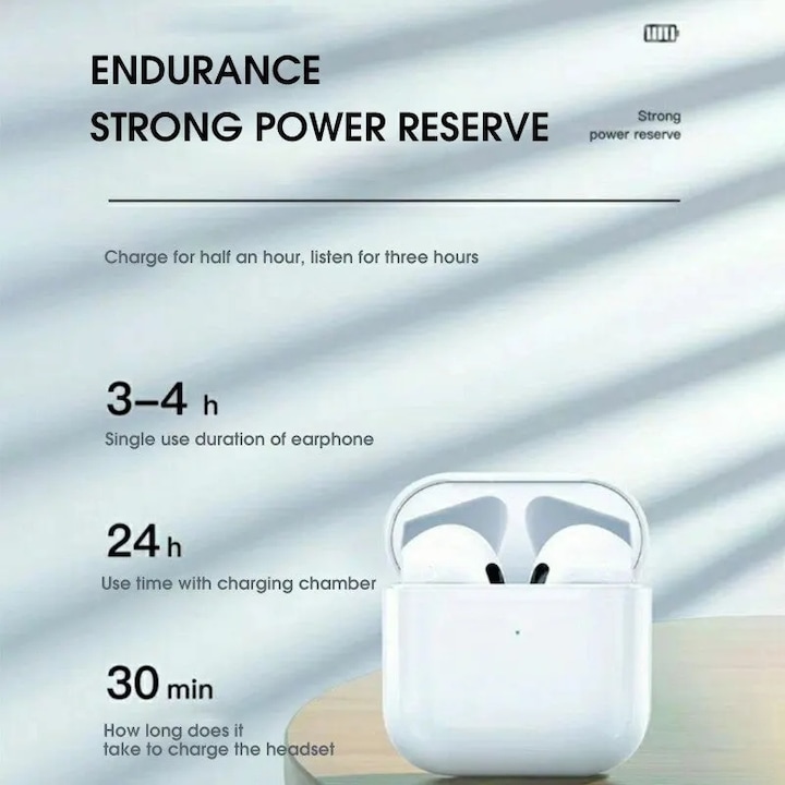 Casti Wireless Pro4 – sunet clar, confort maxim si tehnologie moderna - imagine 9